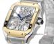 Best replica Cartier Santos skeleton Swiss mechanical stainless steel watch 39 (5)_th.jpg